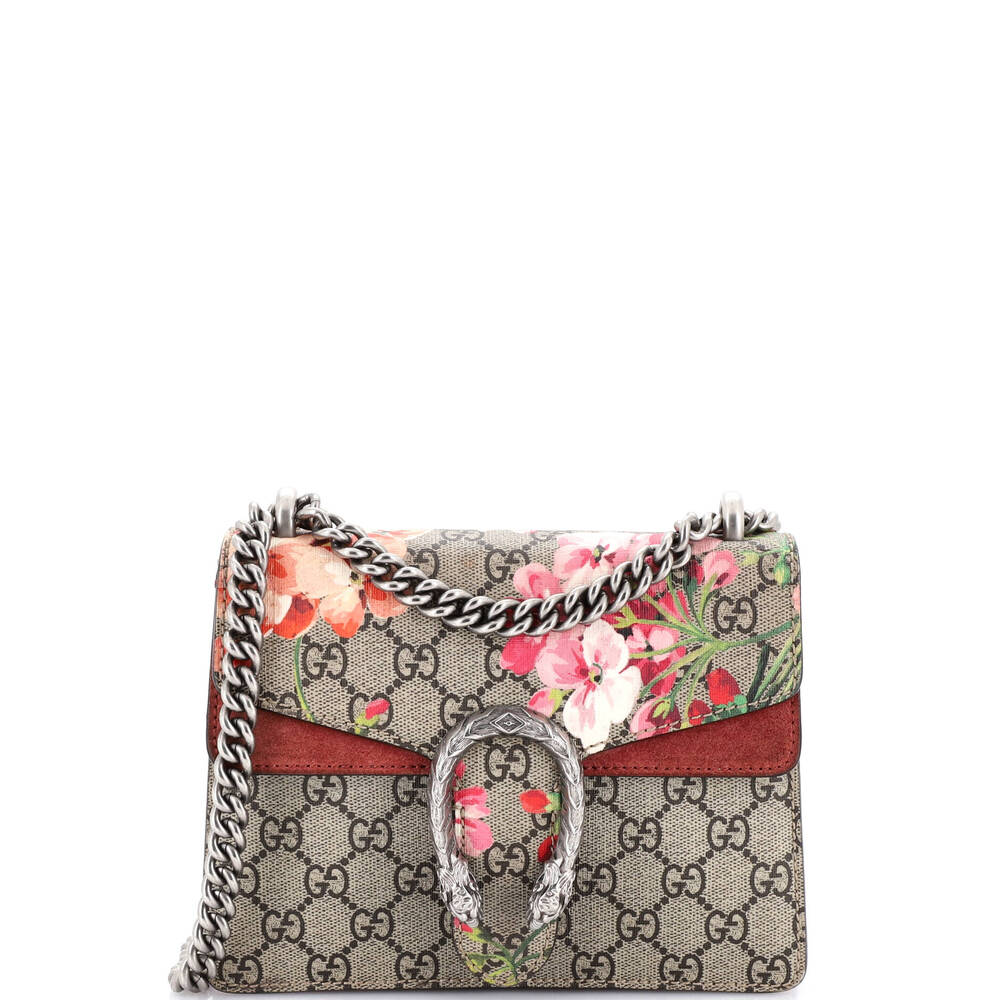 Gucci Dionysus Bag Blooms Print Gg #262139G93B - Picture 1 of 8